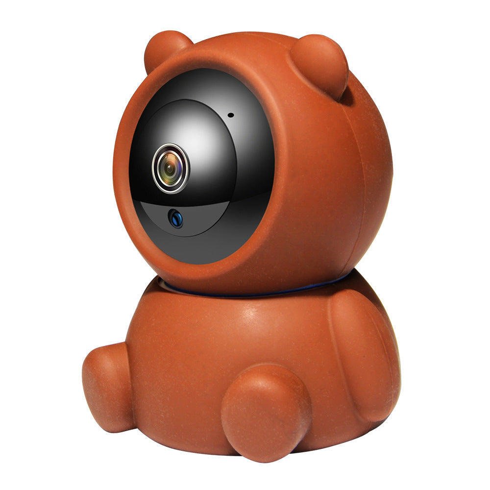 Wifi Bear Camera Auto Tracking Night Vision Home Security Camera - Home toy security camera
