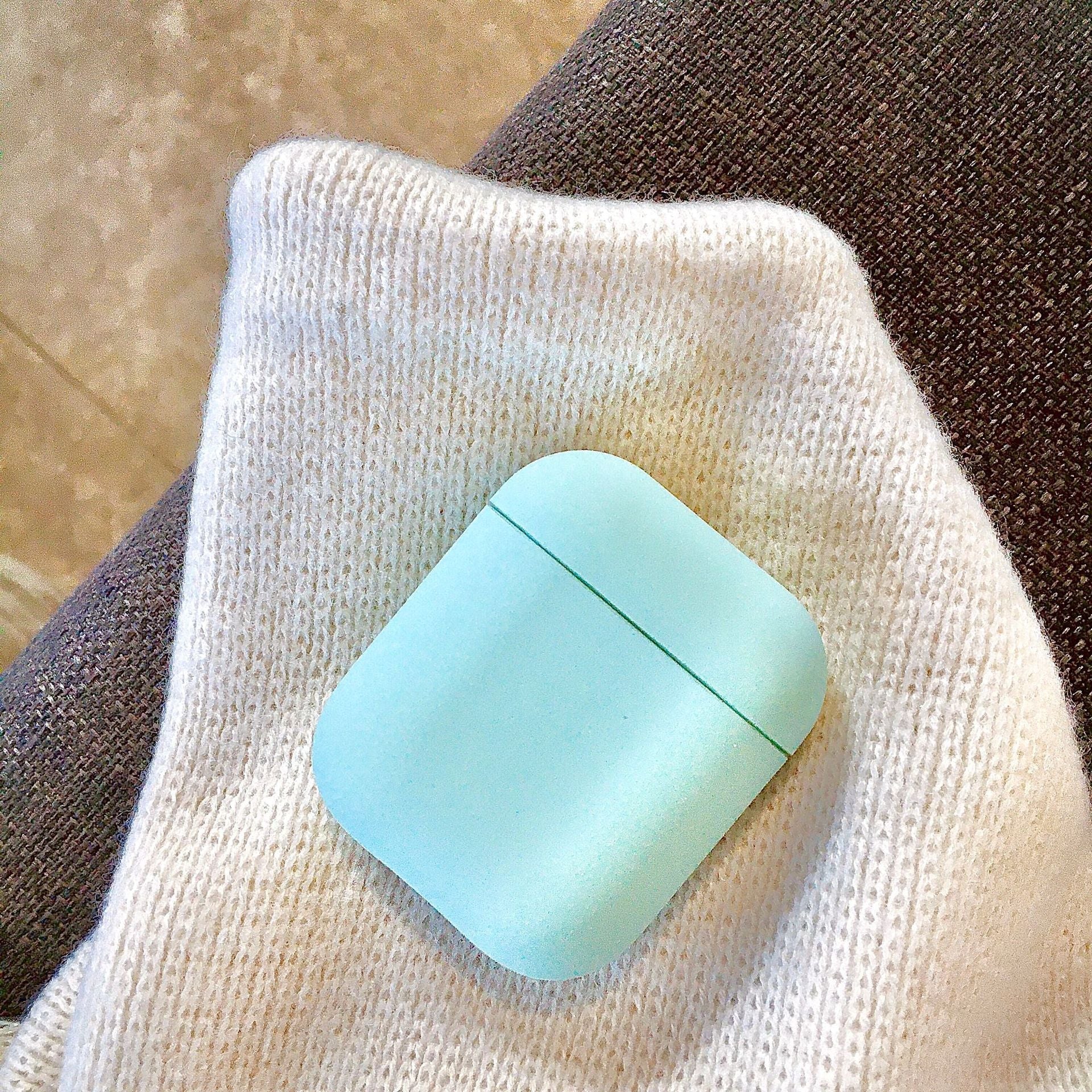 Wireless Bluetooth Headset Case Compatible with Apple - Sky blue - Headphone case