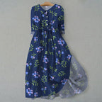 Women’s Bohemian Print Dress - 15 D500 / 4XL