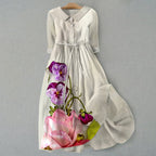 Women’s Bohemian Print Dress - 19 D500 / 4XL