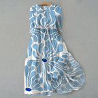Women’s Bohemian Print Dress - 20 D500 / 4XL