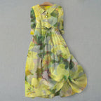 Women’s Bohemian Print Dress - 21 D500 / 4XL