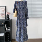 Women’s Casual 2-Pieces Suit Dress - 2-pieces set