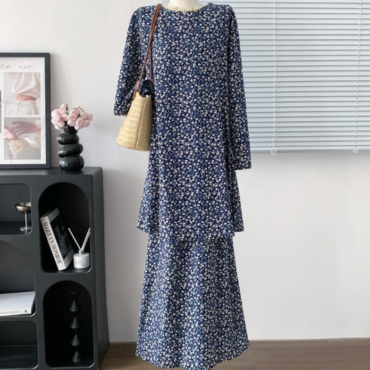 Women’s Casual 2-Pieces Suit Dress - 2-pieces set