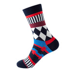 Women’s Colourful Patterned Thick Socks - 128 / Free Size - Women’s socks