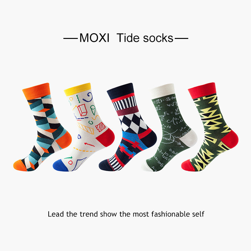 Women’s Colourful Patterned Thick Socks - Women’s socks