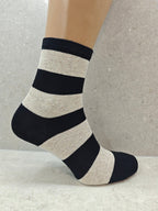 Women’s Colourful Striped Socks Pack Of 6 12 & 24 Pairs