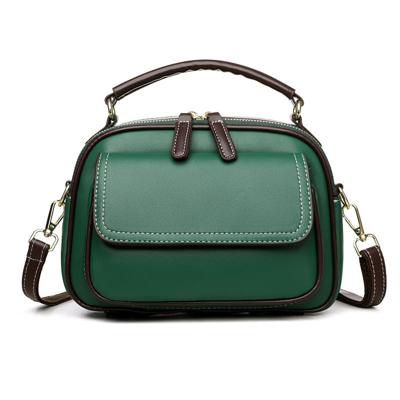 Women’s Cross-body Portable Shoulder Bag - Green - Bag