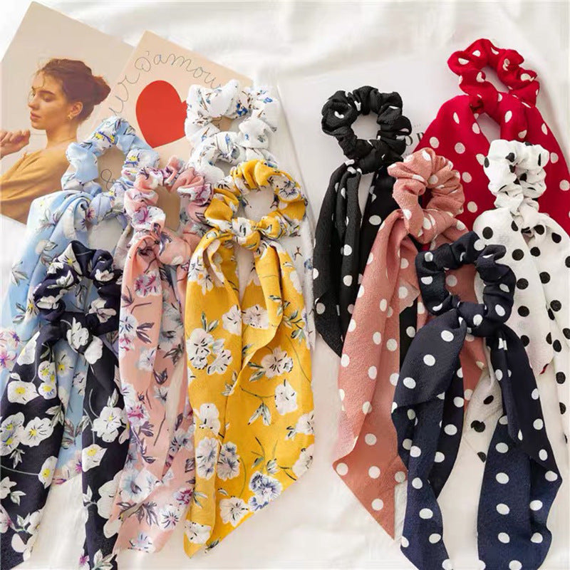 Women’s Elegant Hair Ties Summer Scrunchies - Women’s hair tie