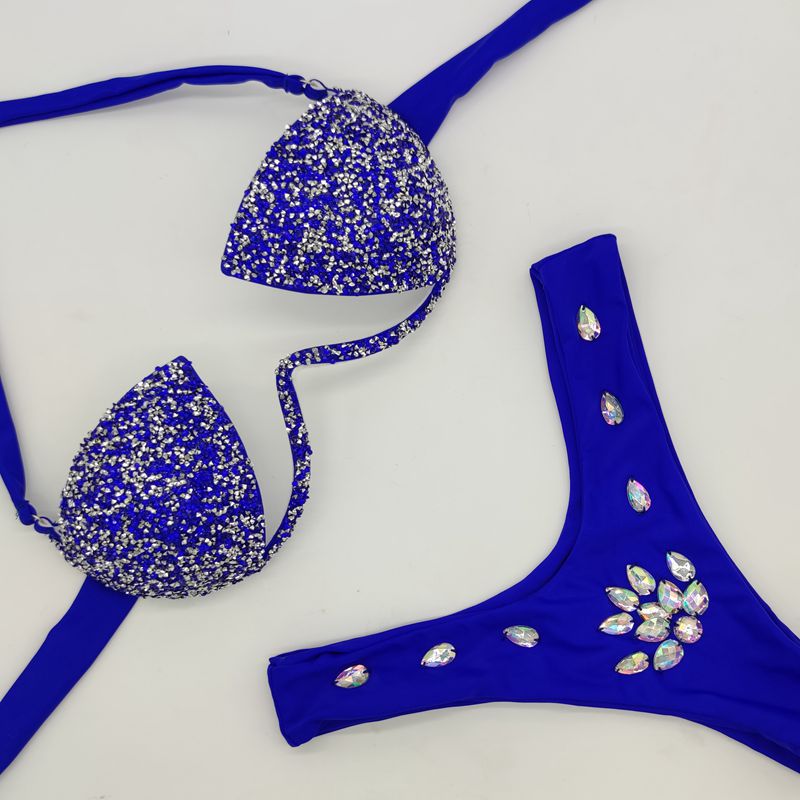 swimwear is a hot item on Amazon AliExpress and eBay - Blue / L