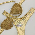 swimwear is a hot item on Amazon AliExpress and eBay - Gold / M