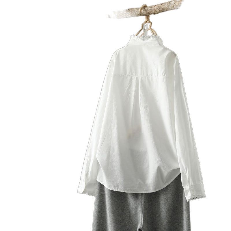 Women’s Embroidered Cotton Shirt