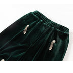 Women’s Fashion Personality Velvet Beads Suit