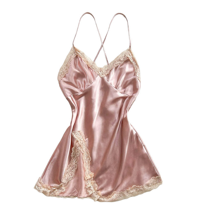 Women’s Fashionable Sleepwear - Pink / L - Nightdress