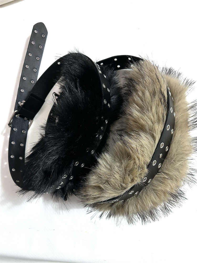 Women’s Fur Stitching Luxury Belt - Fashion Belt