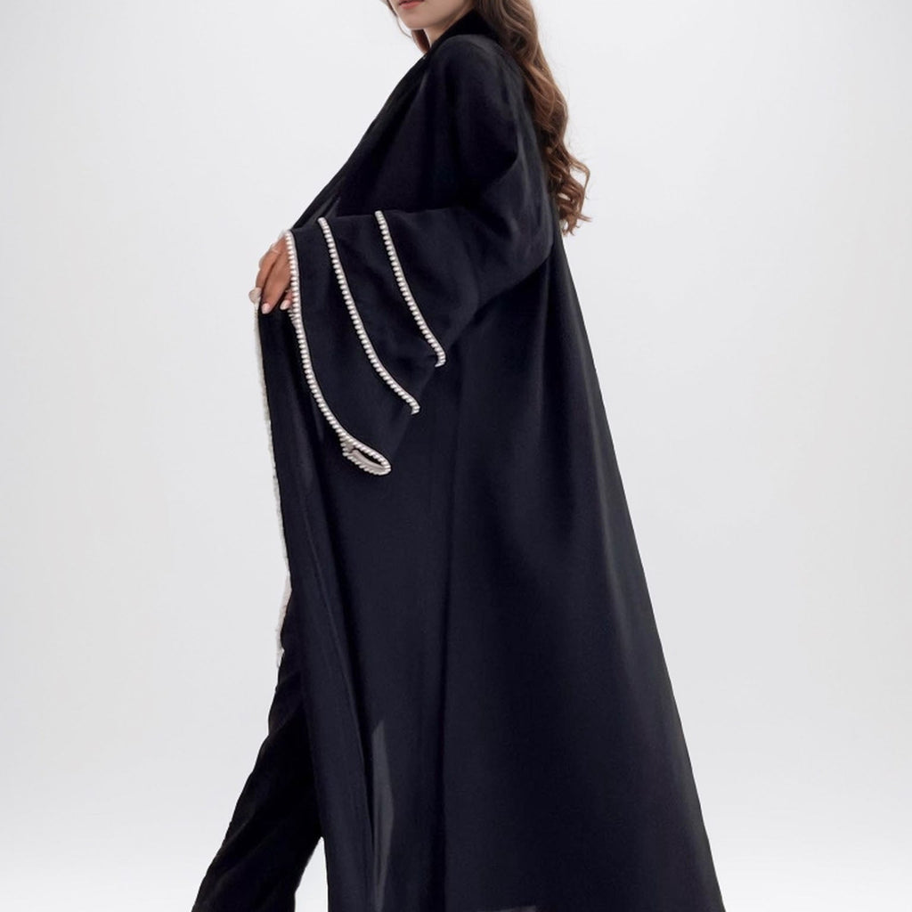 Women's Hand Embroidered Pearl Robe