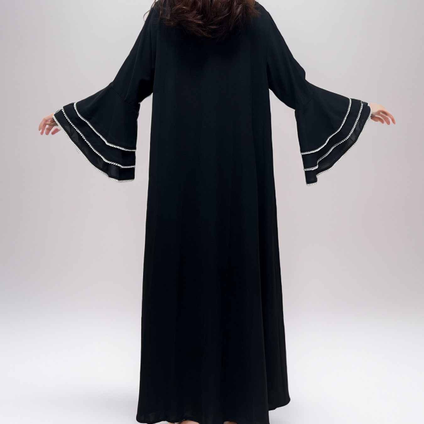 Women's Hand Embroidered Pearl Robe