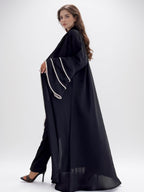 Women's Hand Embroidered Pearl Robe
