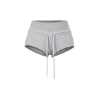 Women’s summer high-waisted drawstring shorts