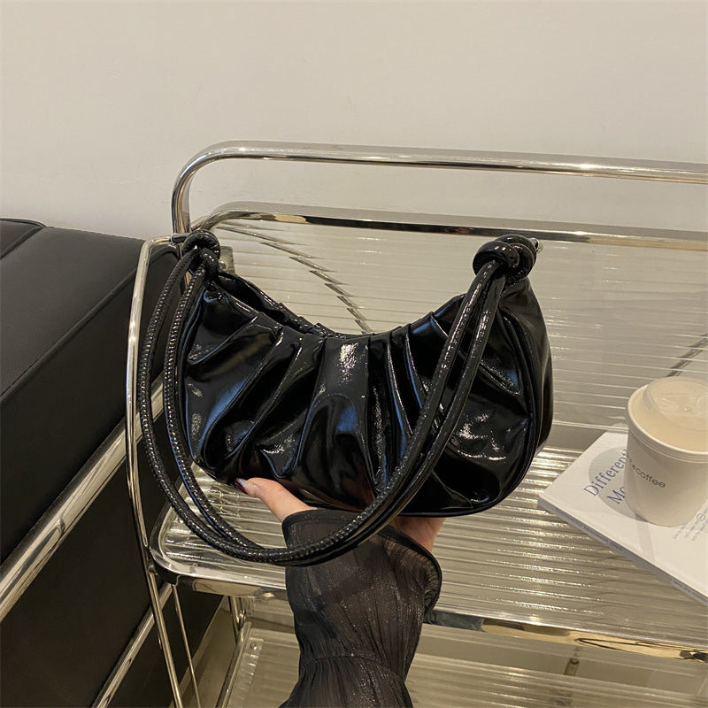 Women’s Korean Style Messenger Bag - Black - Bag