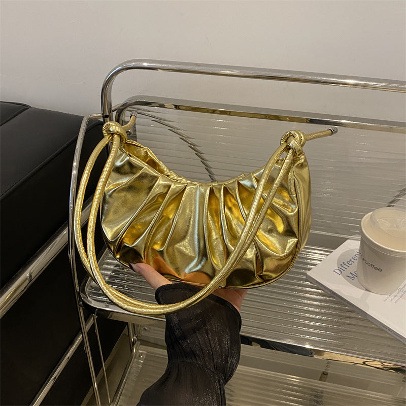 Women’s Korean Style Messenger Bag - Gold - Bag