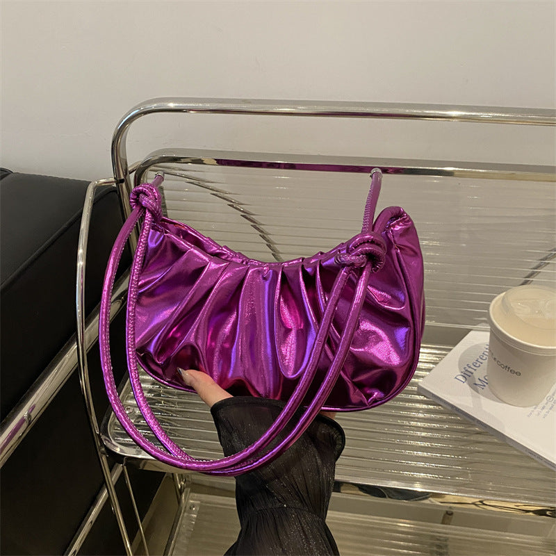 Women’s Korean Style Messenger Bag - Purple - Bag