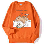 Women's Korean Style Printed Sweatshirt, Spring Fashion, Summer Top