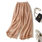 Women’s Lightweight Elegant Summer Pants - Pink / 2XL - Trousers