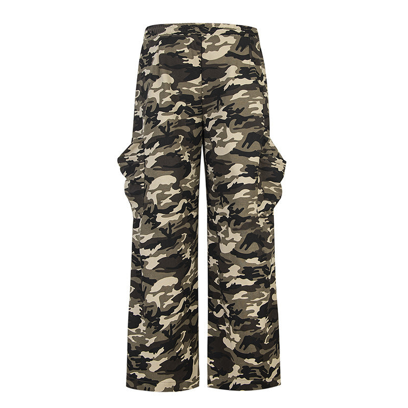 Women’s Loose Camouflage Sports Pants - Women’s Trousers