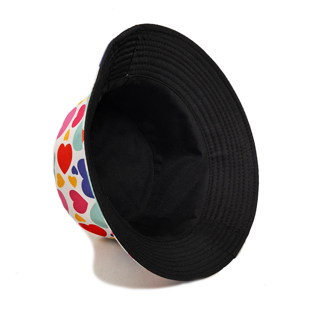 Women’s Love Pattern Bucket Hat Valentine’s Day Gift - Love Pattern / M - Bucket hat
