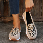 Women’s Metal Buckle Flat Shoes Summer Shoes - Summer Shoes