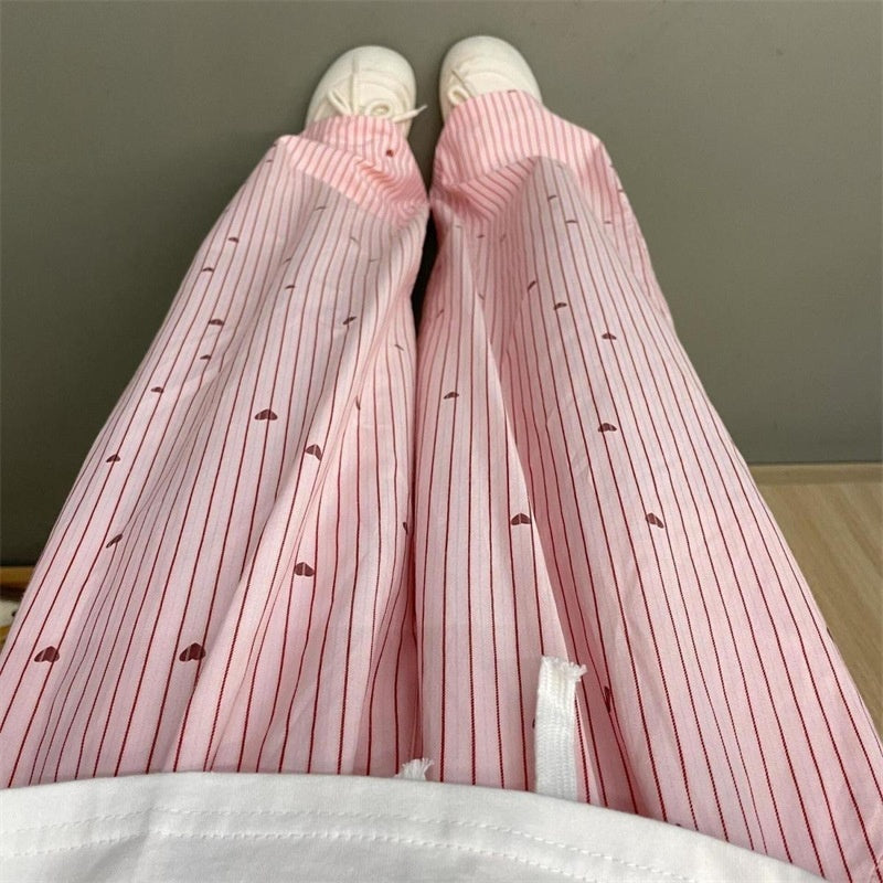 Women’s Plus Size Wide-leg Summer Pants - Plus size wide-leg pants