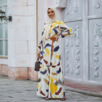 Women’s Printed Dress Summer Refreshing Printed Long Skirt