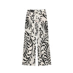 Women’s Printed Kimono Coat and Pants - Ladies’ kimono set