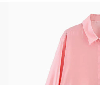 Women’s Printed Lapel Shirt - Blouse