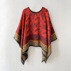 Women’s Pullover Shawl - Red / 110X110CM - Scarf