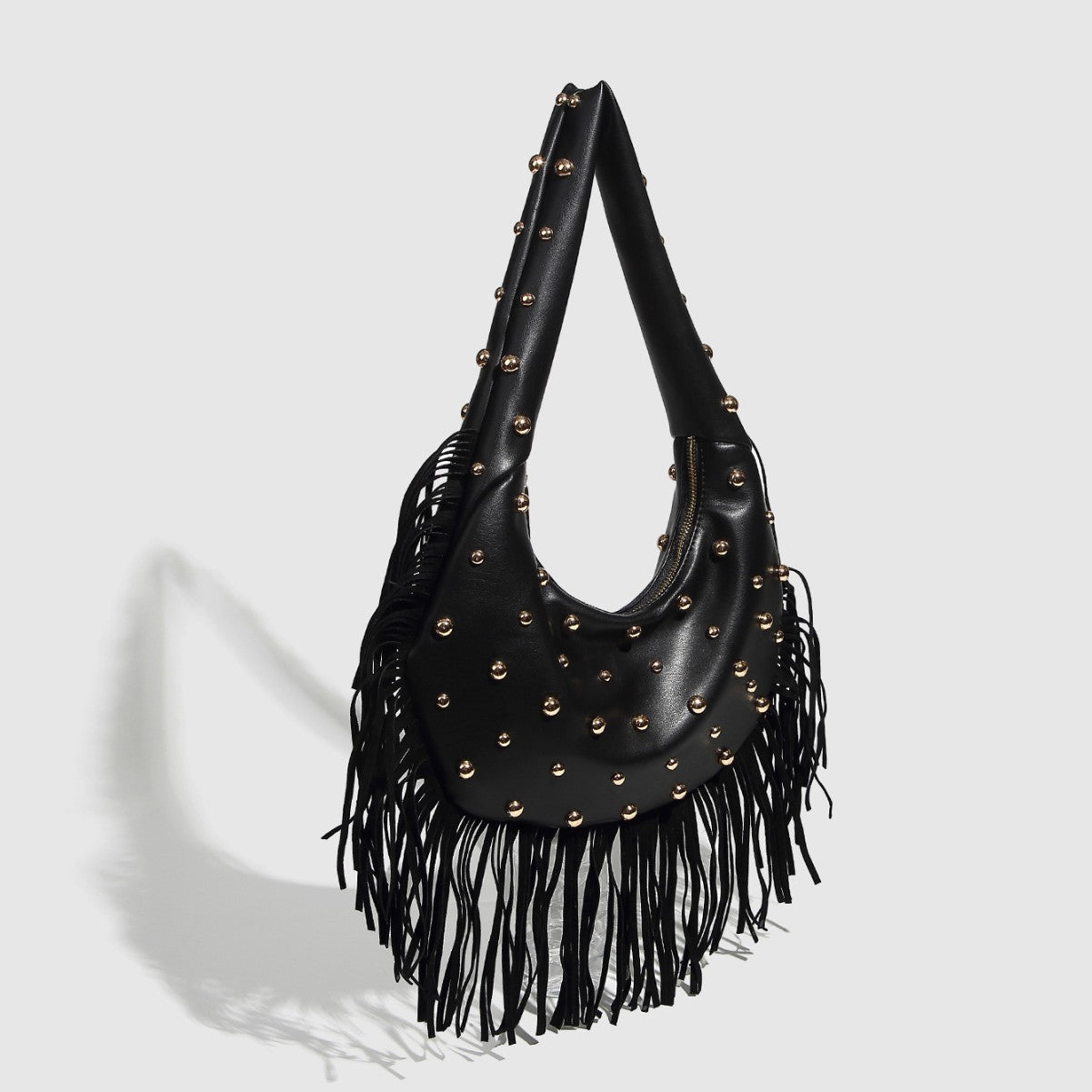 Women’s Retro Tassel Handbag - Shoulder Bag