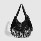 Women’s Retro Tassel Handbag - Shoulder Bag
