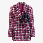 Women’s Rose Red Suit Jacket - Women’s suit jacket
