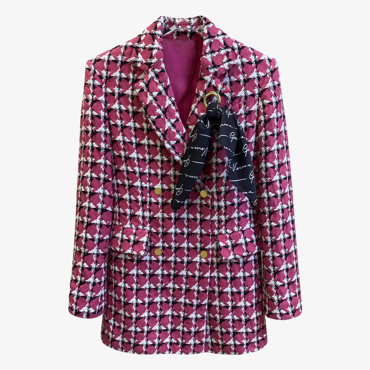 Women’s Rose Red Suit Jacket - Women’s suit jacket