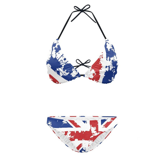 Women's Split Printed Swimsuit