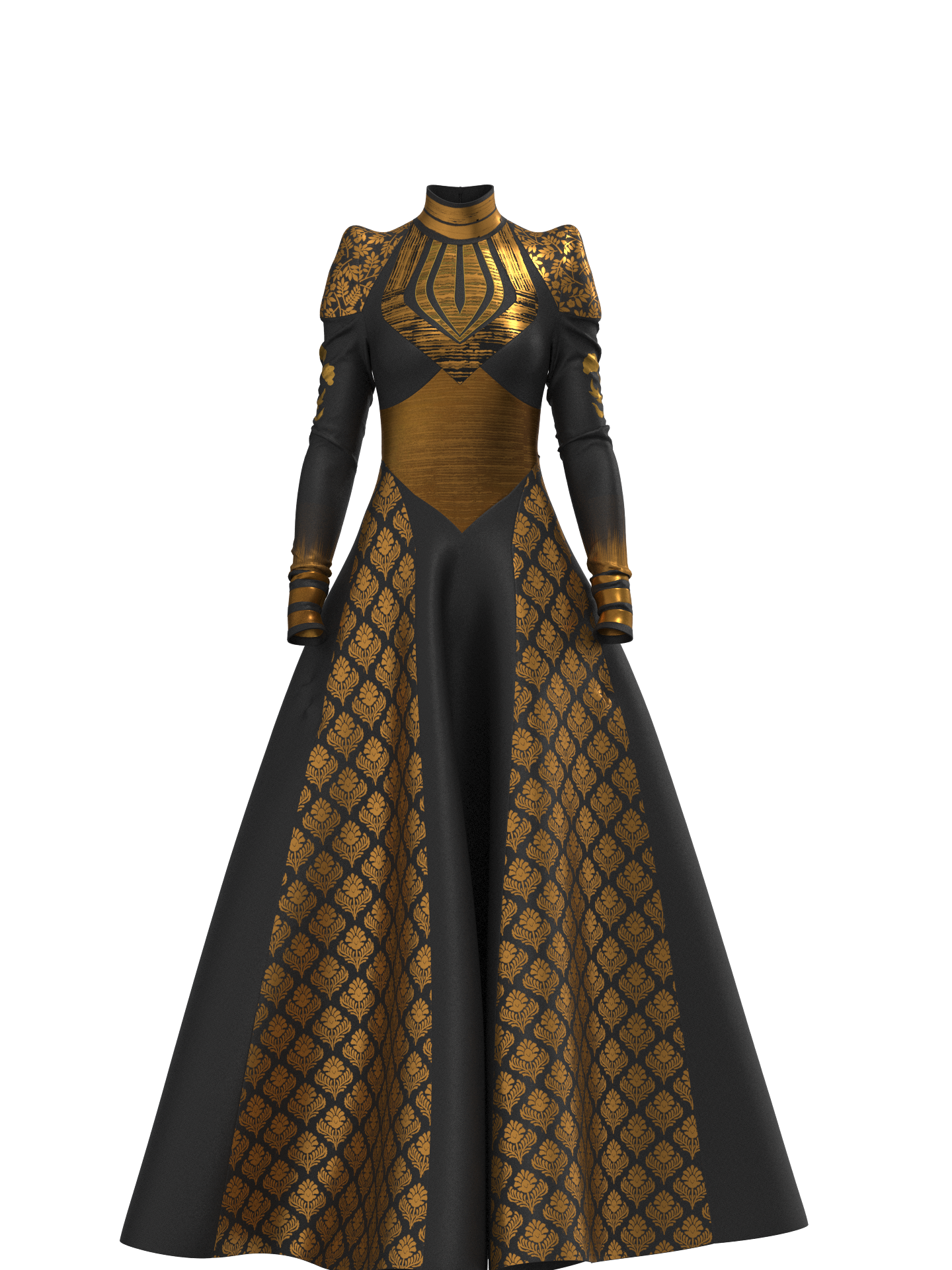 Queen Nefertiti Gown